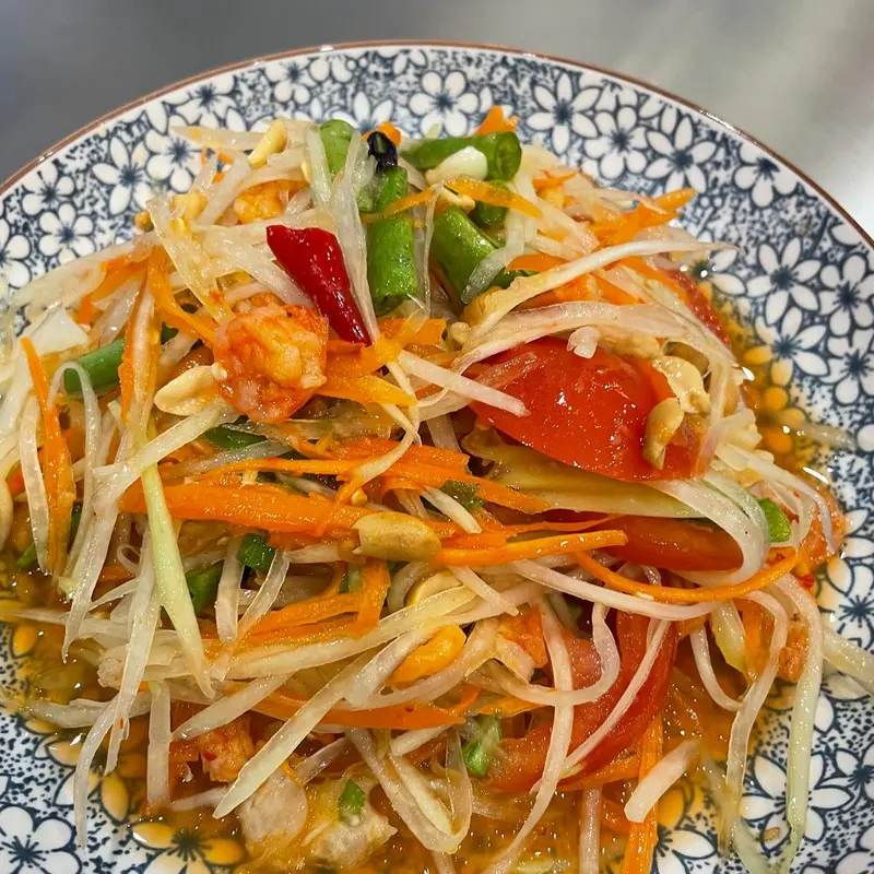 Thailändischer Papayasalat